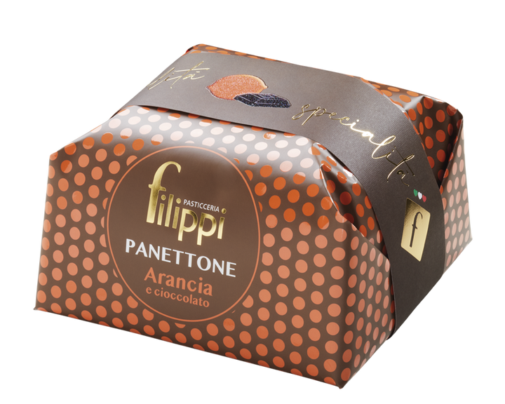 Filippi Panettone with Candied Orange and Chocolate 500g [SPE9103]