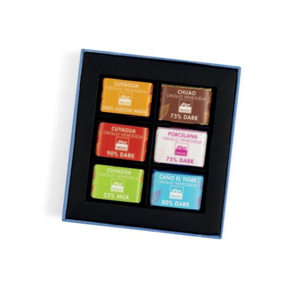 Maglio Crillo Mini Chocolate Bars in 150 Year Anniversary Gift Box 72g