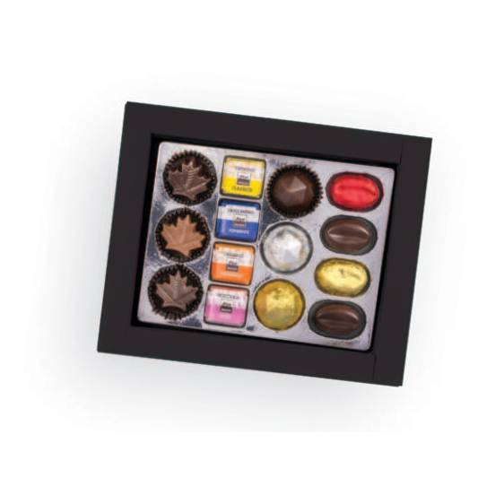 Maglio Fiandra Noir Assorted Chocolate Pralines Gift Box 130g