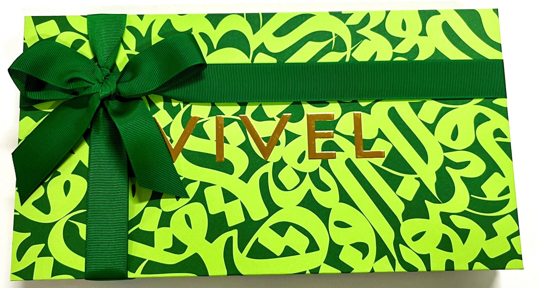 Vivel Large Dates Green Gift Box 600 g