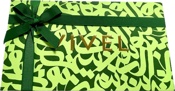 VIVEL MEDIUM DATES IN GREEN GIFT BOX 400G