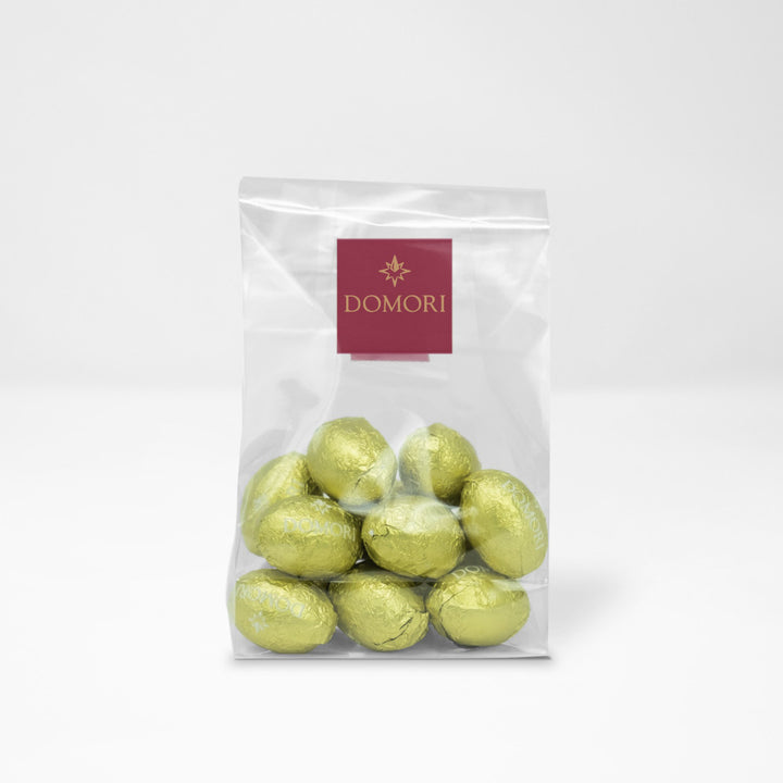 Milk Chocolate with Pistachio and Salt Mini Eggs - 200g