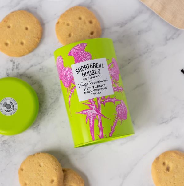 Truly Handmade Shortbread Biscuits with Madagascan Vanilla 140g