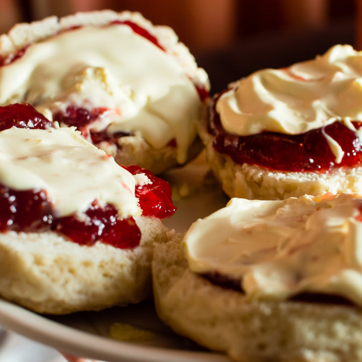 Cream Tea Special - Tea, Jam and Clotted Cream [WITHOUT SCONES]