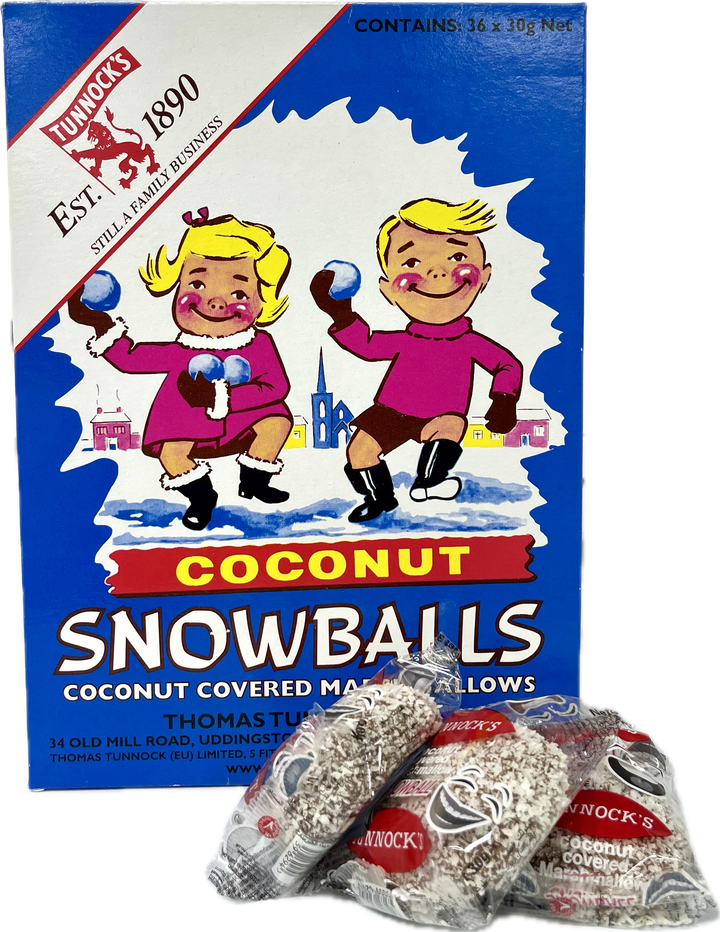 TUNNOCK'S Snowballs 36 x 30g