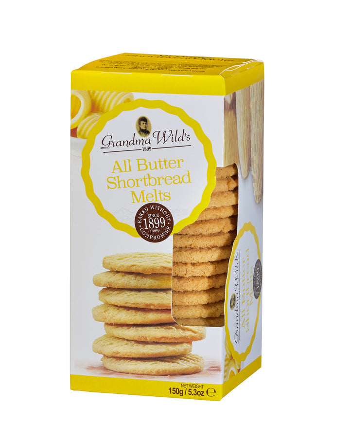 Grandma Wild's All Butter Shortbread Melts Window Box 150g