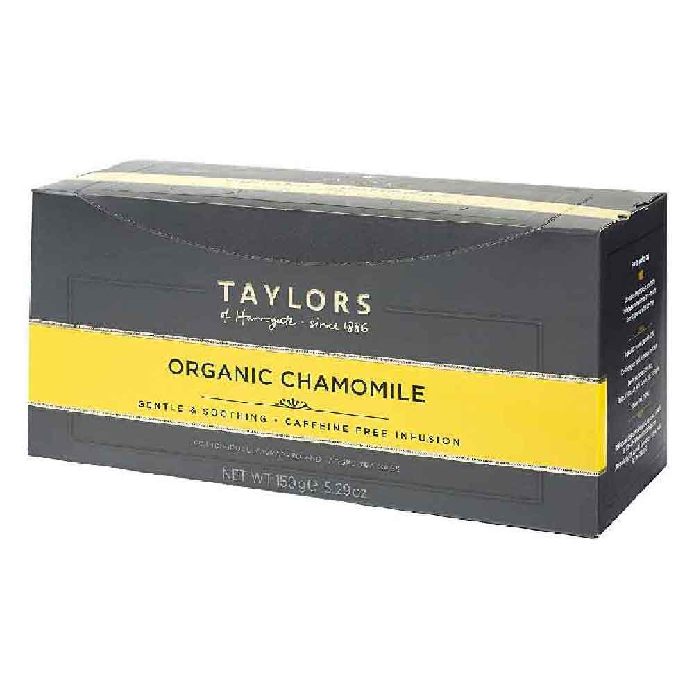 box of 100 enveloped Organic Chamomile Tea Bags