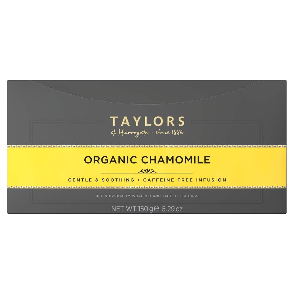caffeine-free organic chamomile Taylors of Harrogate