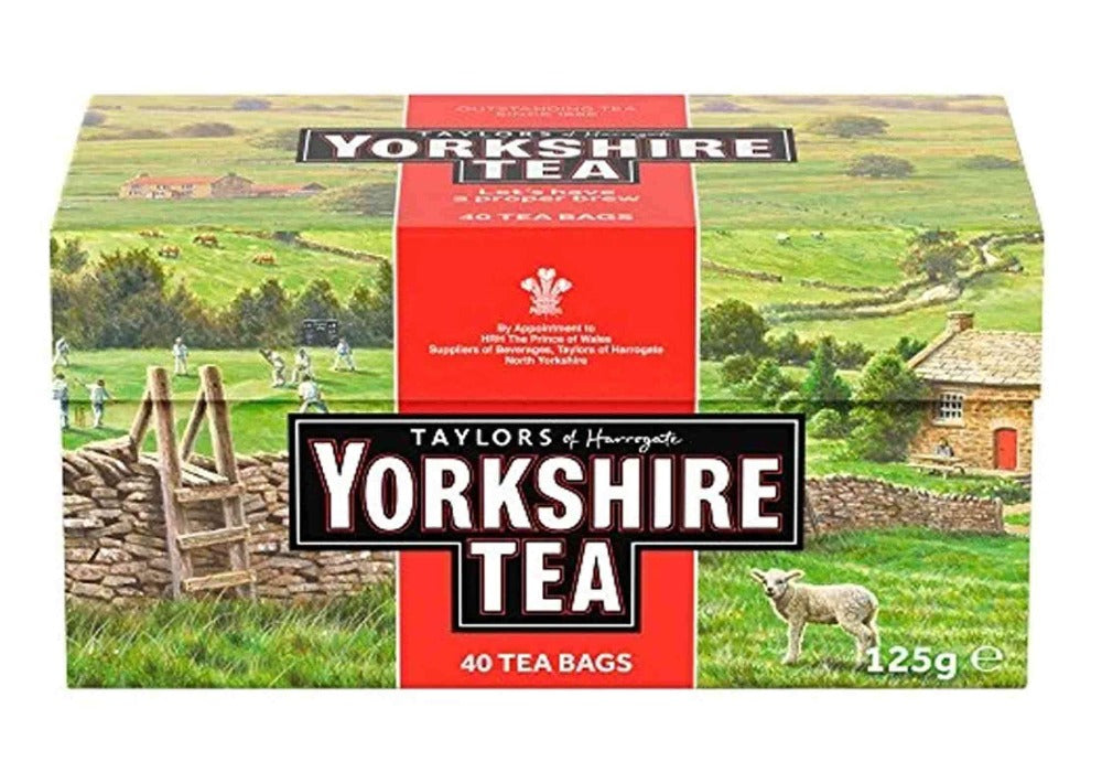 box of classic yorkshire tea 40 tea bags