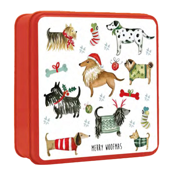Grandma Wild's Embossed Merry Woofmas Tin 160g [1671]
