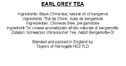 Taylors of Harrogate Earl Grey Tea in Caddy 125g [Exp Mar 2024]