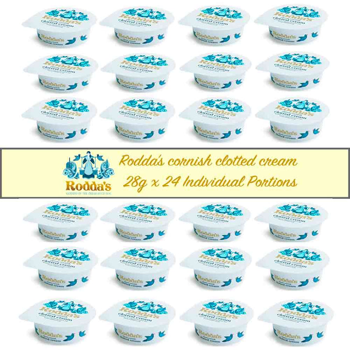 Rodda's Cornish Clotted Cream 28g x 24