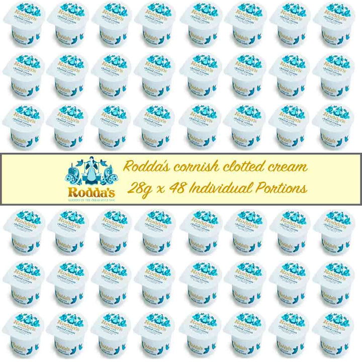 Rodda's Cornish Clotted Cream 28g x 48