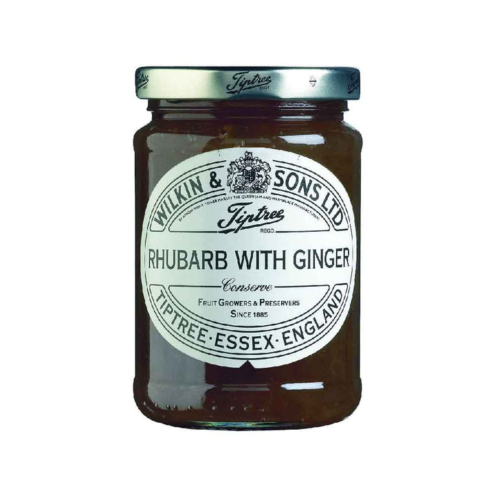 Tiptree Rhubarb with Ginger Conserve 340g (BB JUN 2025)