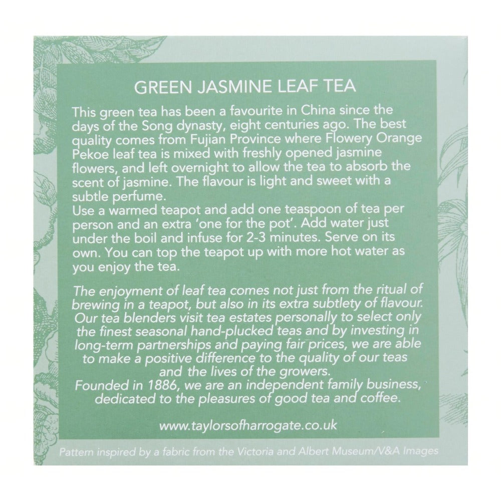Taylors Of Harrogate Green Tea With Jasmine Leaf Tea 125g