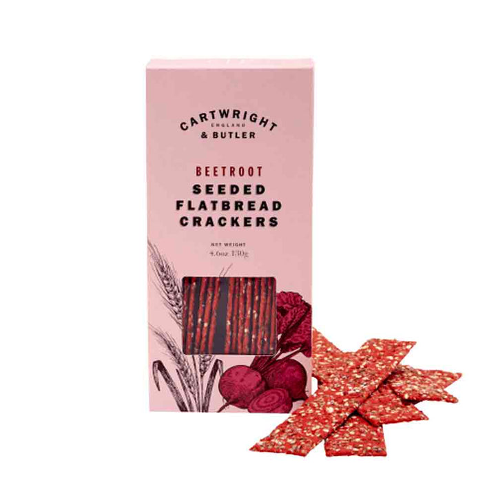 Cartwright & Butler Beetroot Flatbread 130g [4903] BB 22 August 2025