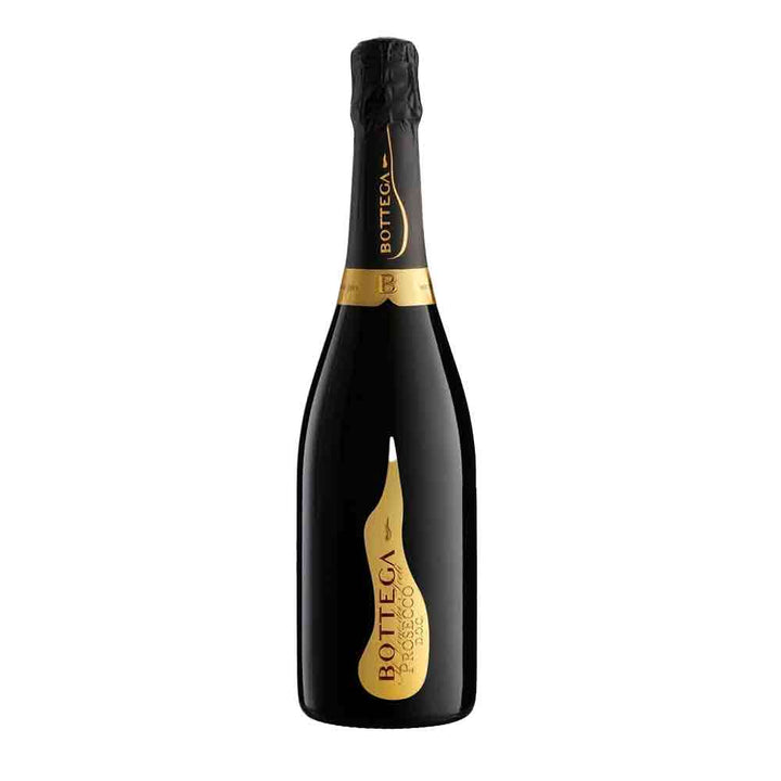 Bottega Prosecco DOC Spumante Brut 75cl bottle with gold label