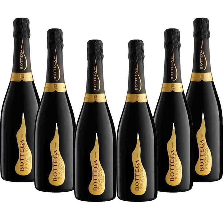 Bottega Prosecco DOC Spumante Brut 750ml x 6 Bottles [50% Special]