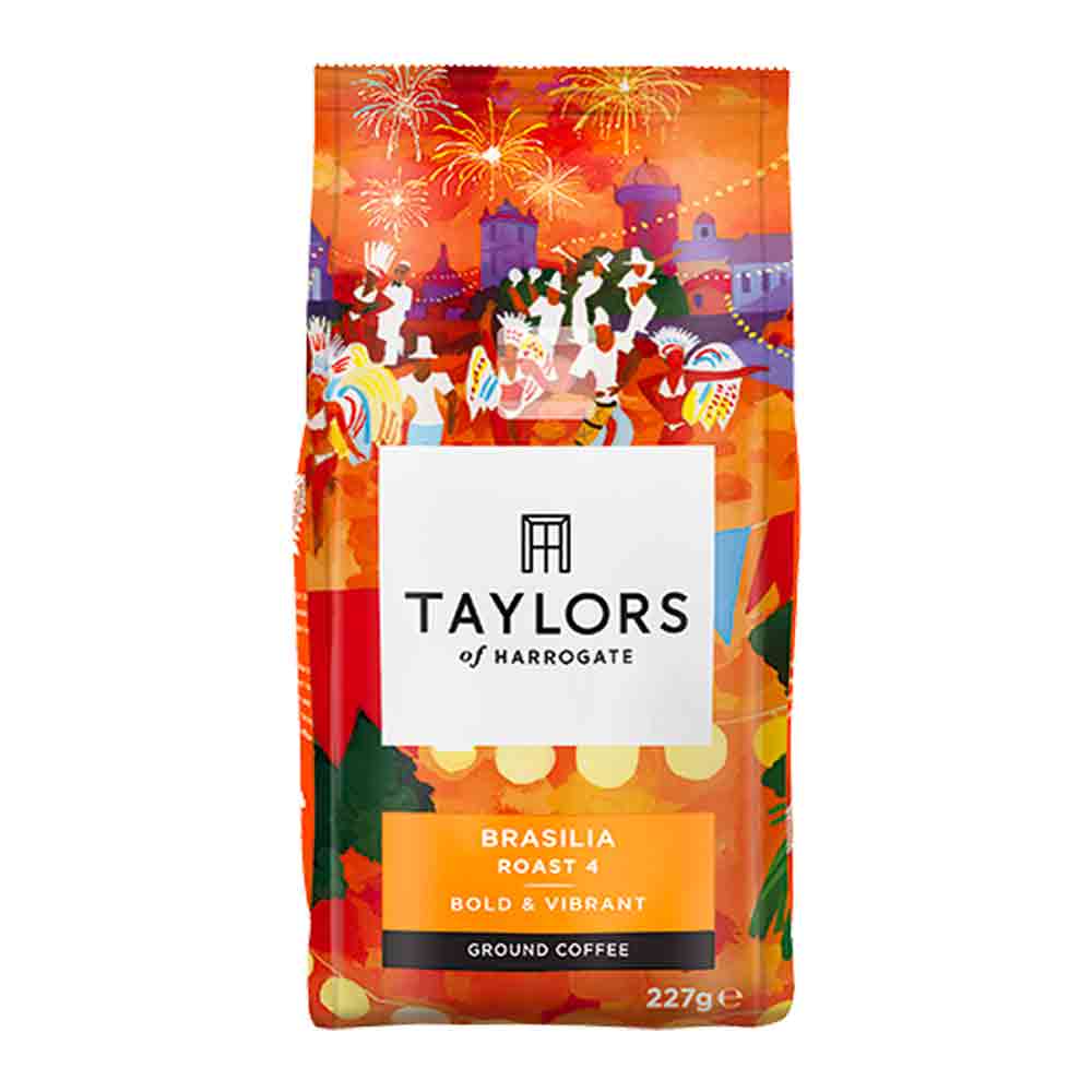 Taylors of Harrogate Brasilia Ground Coffee 227g