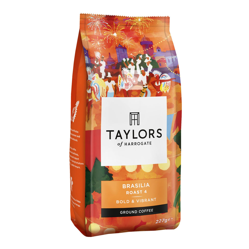 Taylors of Harrogate Brasilla Ground Coffee 227g