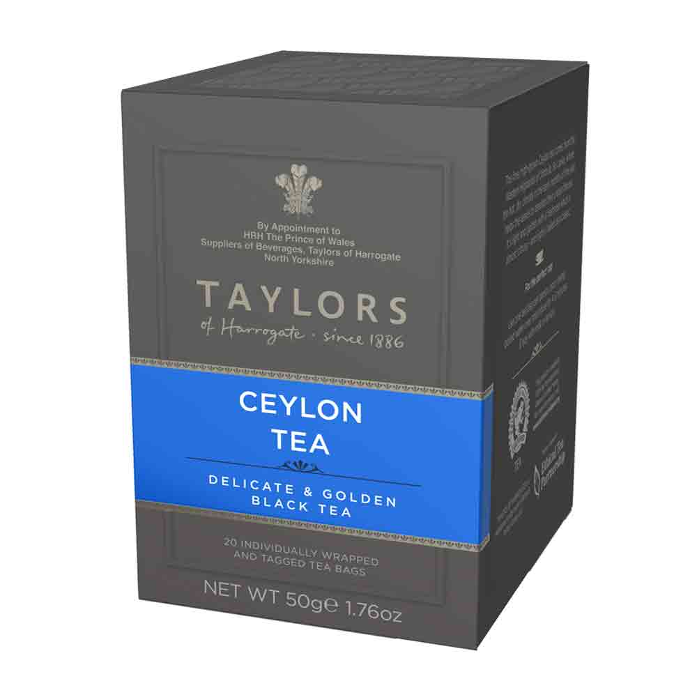 Taylors of Harrogate Ceylon tea bag 20 Sachets