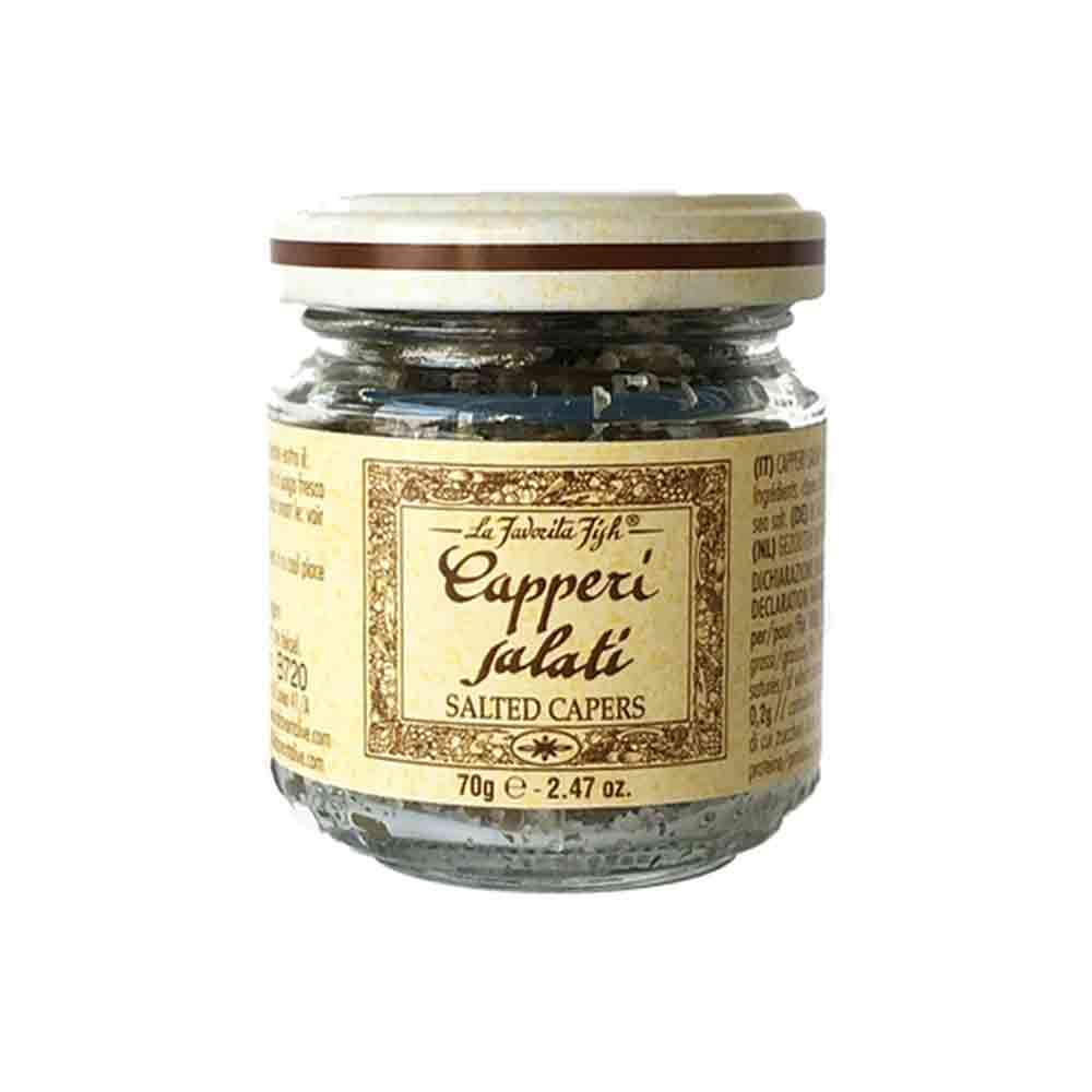 La Favorita Salted Capers 70g