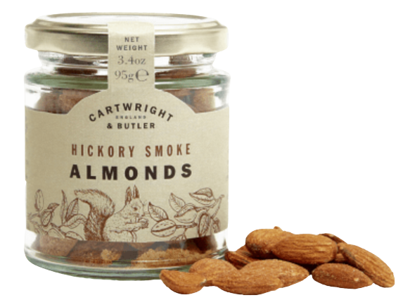 Cartwright & Butler Hickory Smoked Almonds 95g