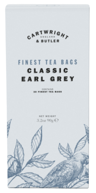 Cartwright & Butler Earl Grey Tea Bags in Carton 90g