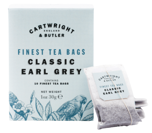Cartwright & Butler Earl Grey Tea Bags in Carton 30g – Gourmet Grocery ...