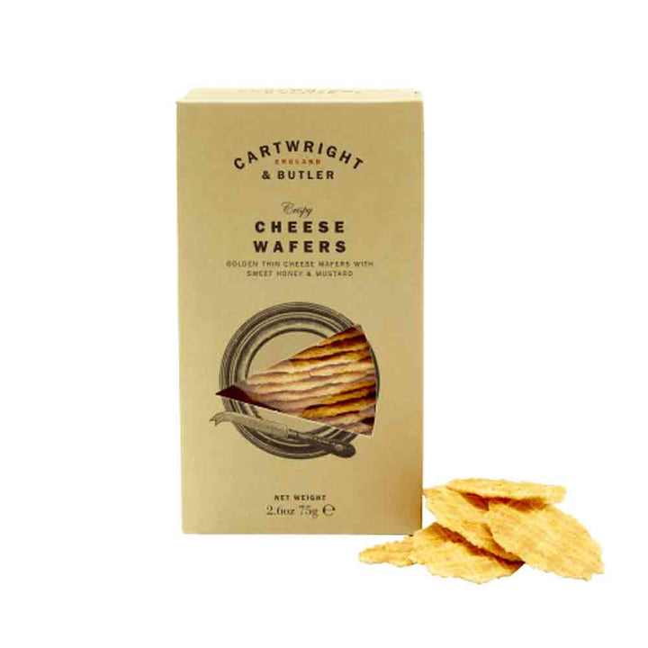 Cartwright & Butler Cheese Wafers with Honey Mustard 75g
