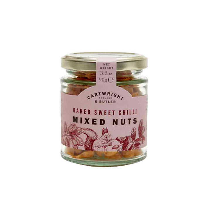 Cartwright & Butler Baked Sweet Chilli Peanuts and Cashews 90g[4501] August 2025