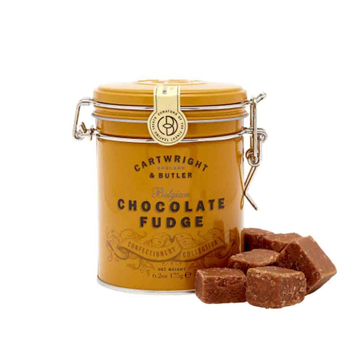 Cartwright & Butler Belgian Chocolate Fudge Tin 175g