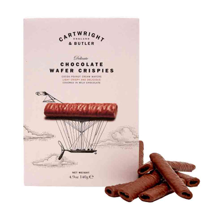 Cartwright & Butler Chocolate Wafer Crispies in Carton 140g [5561]