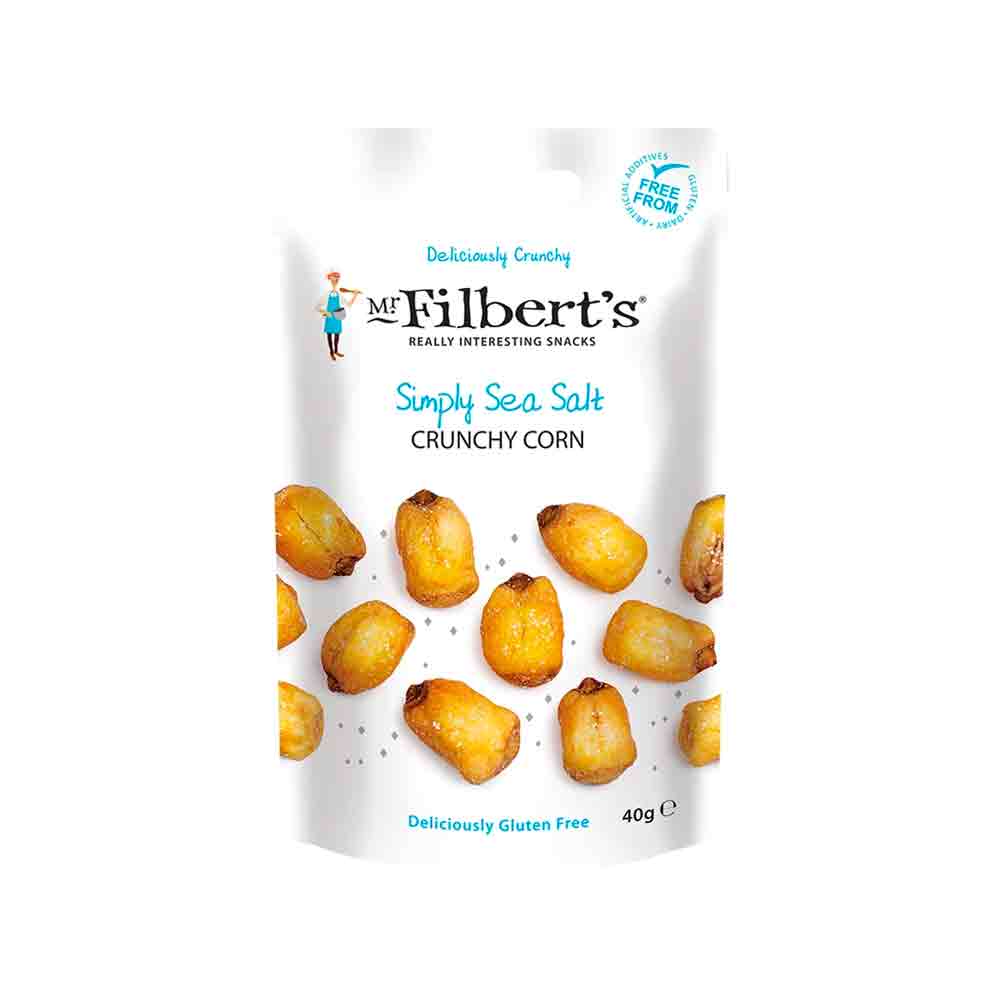 Mr Filbert's Simply Sea Salt Crunchy Corn 40g