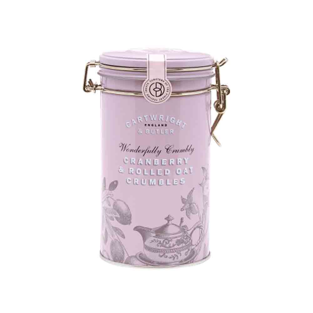 Cartwright & Butler Cranberry Crumbles in Tin 200g[4853]