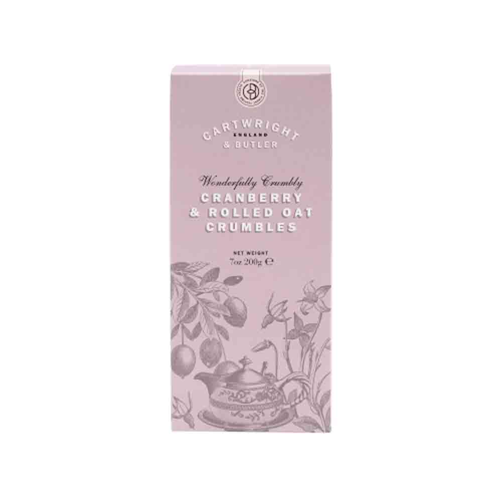 Cartwright & Butler Cranberry Crumbles in Carton Box 200g[5293]