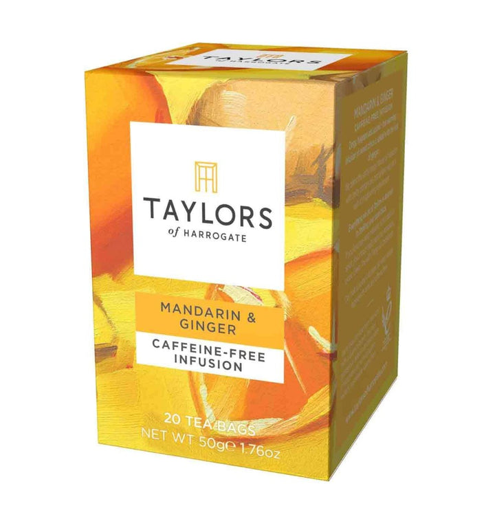 caffeine-free mandarin and ginger tea