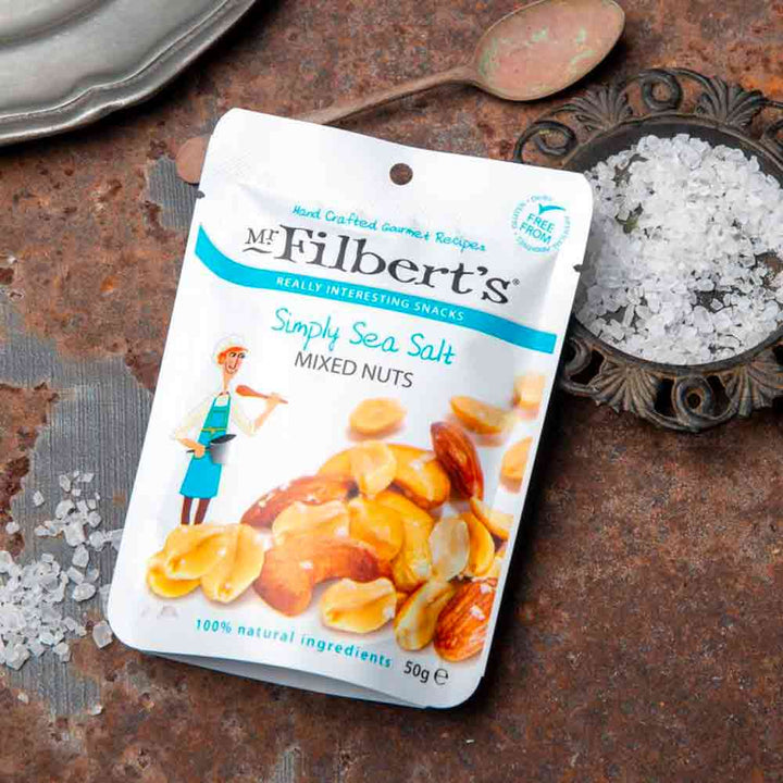 Mr Filbert's Simply Sea Salt Mixed Nuts 40g