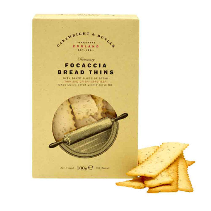 Cartwright & Butler Focaccia Bread Thins 100g