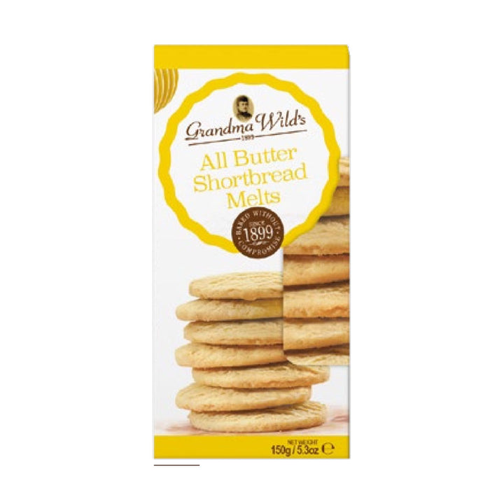 Grandma Wild's All Butter Shortbread Melts Window Box 150g