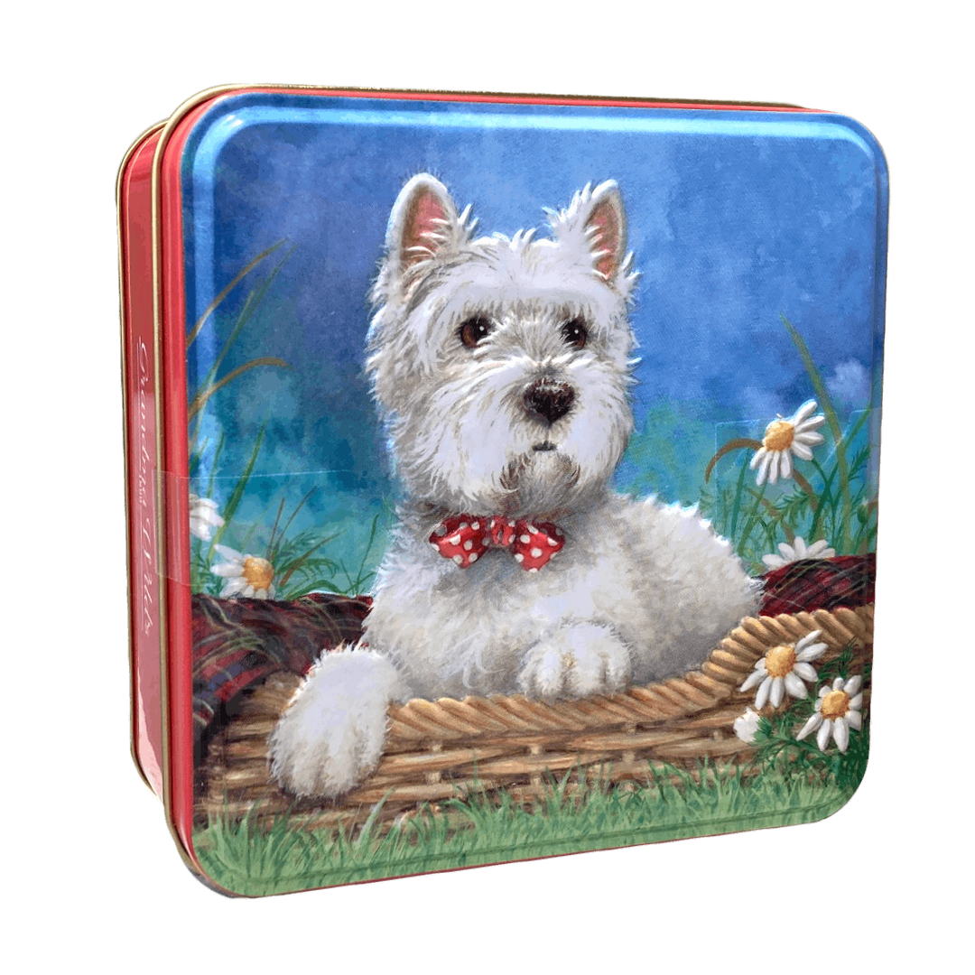 Embossed Scottie Dog with Bow Tie 100g