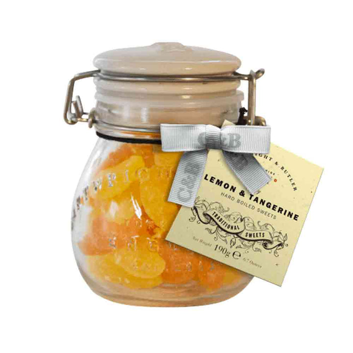 Cartwright & Butler Lemon and Tangerine Slice Mix Sweets in Jar 190g