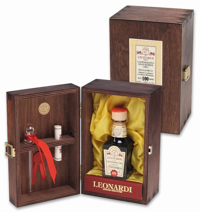 Leonardi Balsamic Condiment - GRAN RISERVA ORO 100 years aged 100ml