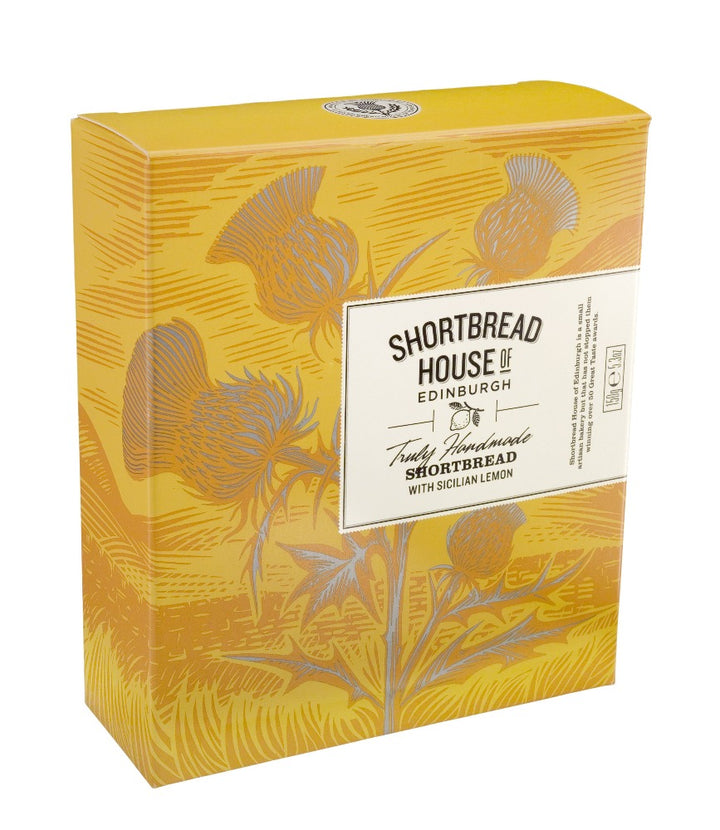 Shortbread House of Edinburgh Truly Handmade Shortbread with Sicilian Lemon 150g