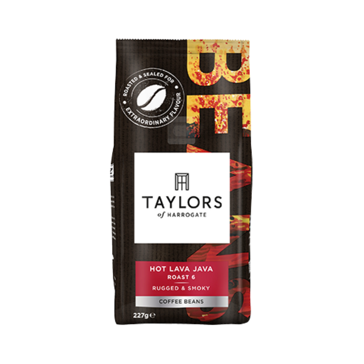 Taylors of Harrogate Hot Lava Java Coffee Beans 227g [Dec 2023]