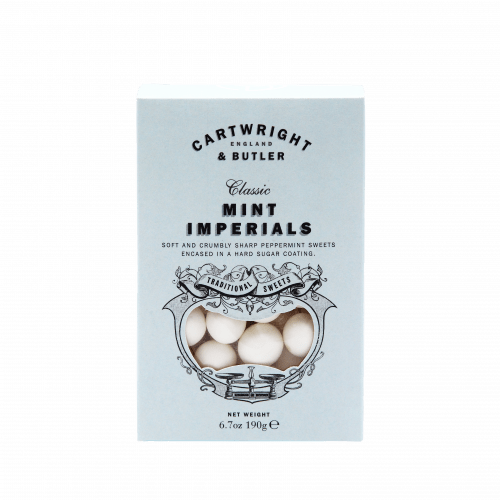 Cartwright & Butler Mint Imperials Sweets in Carton 190g
