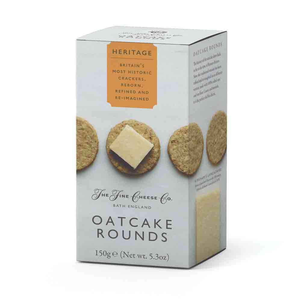 The Fine Cheese Co The Heritage Range: Oatcake Rounds 150g