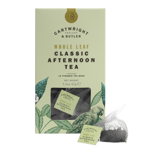 Cartwright & Butler Whole Leaf Classic Afternoon Tea Bags in Carton 45g