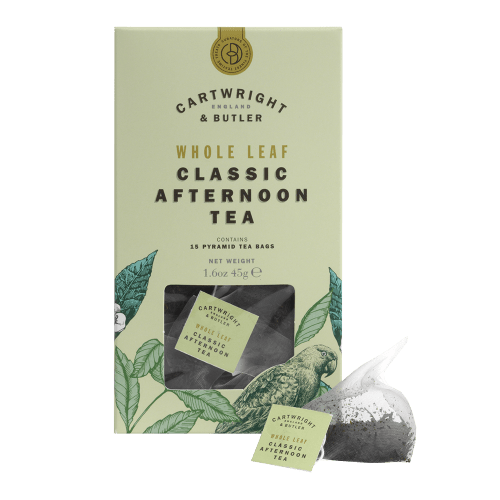 Cartwright & Butler Whole Leaf Classic Afternoon Tea Bags in Carton 15 ...