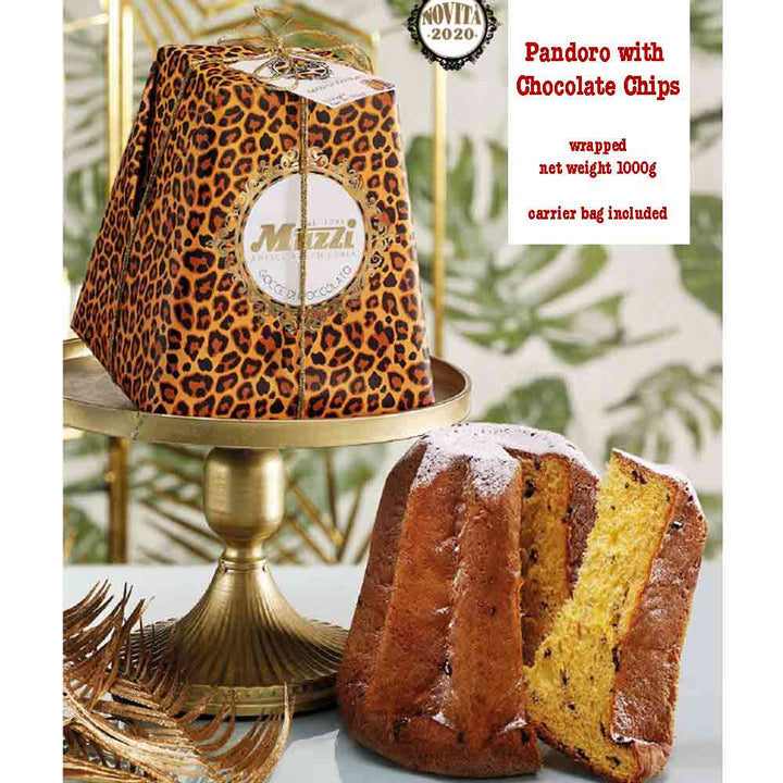 Pasticceria Muzzi Pandoro with Chocolate Chips 1000g available for online delivery in Singapore